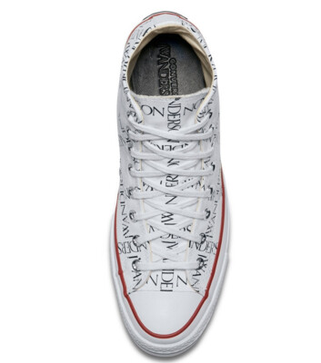 Converse Chuck 70 Hi Grid JW Anderson White Black Insign 