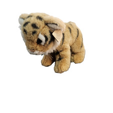 Wild Republic Tiger 8" Plush Stuffed Animal Orange Black Realistic
