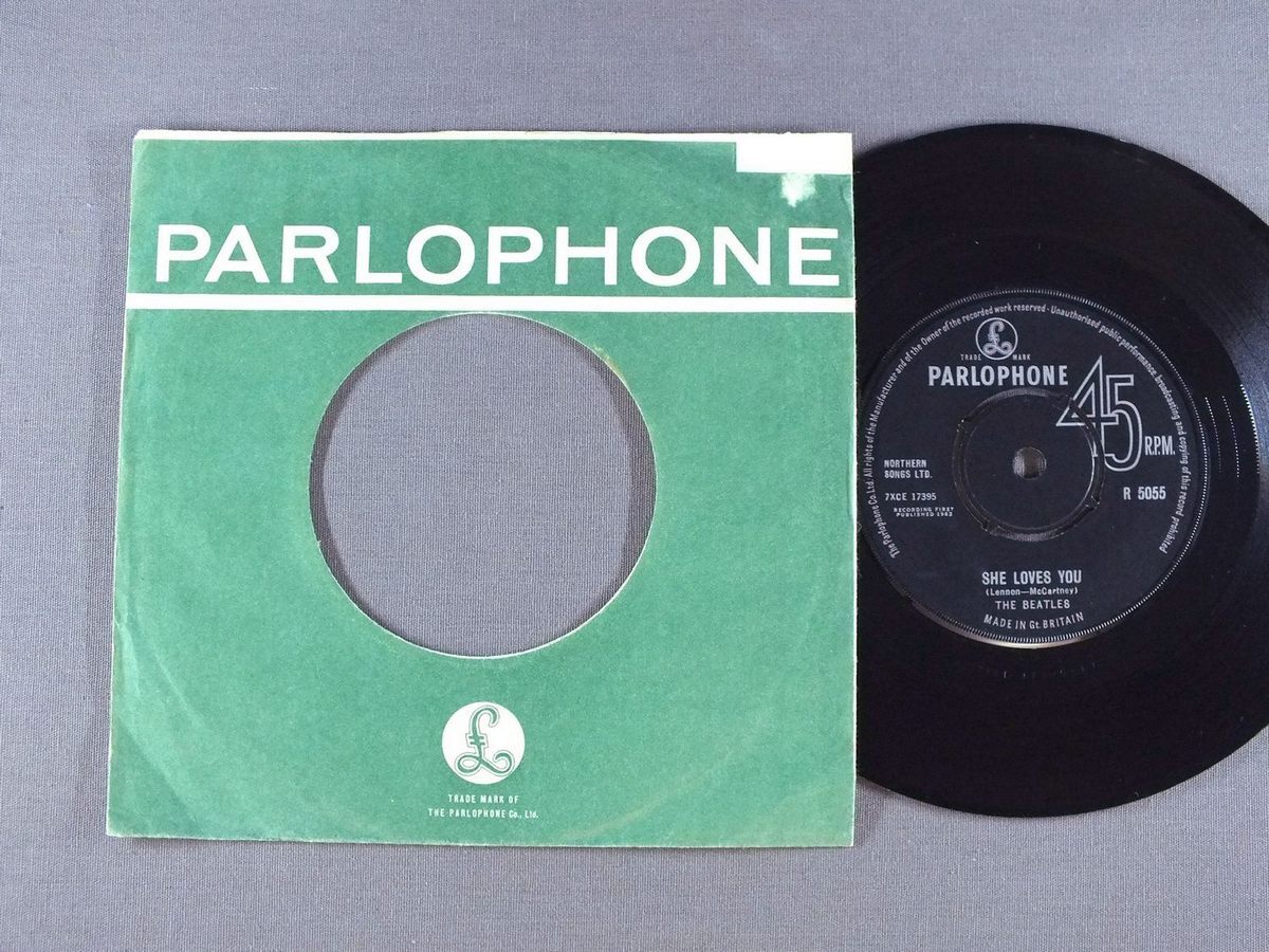 The Beatles/She Loves You UKオリジナル盤　R5055 BEATLES/SHE LOVES YOU ORIG UK R5055 | eBay
