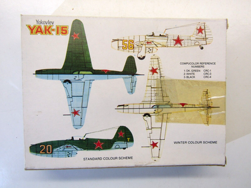 Pioneer 2 1:72 Scale Soviet Yakovlev Yak-15 model kit - Picture 2 of 9