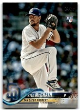 2018 Topps Kyle McGrath Rookie .  San Diego Padres #376