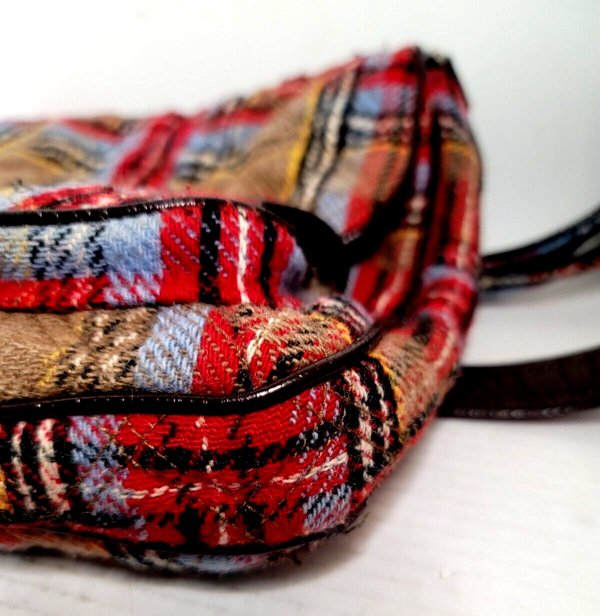 Vera Bradley Highland Patchwork Plaid Crossbody S… - image 10