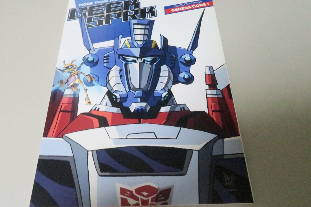 Transformers Doujinshi More than Just a Geek Spark G1 Art Book