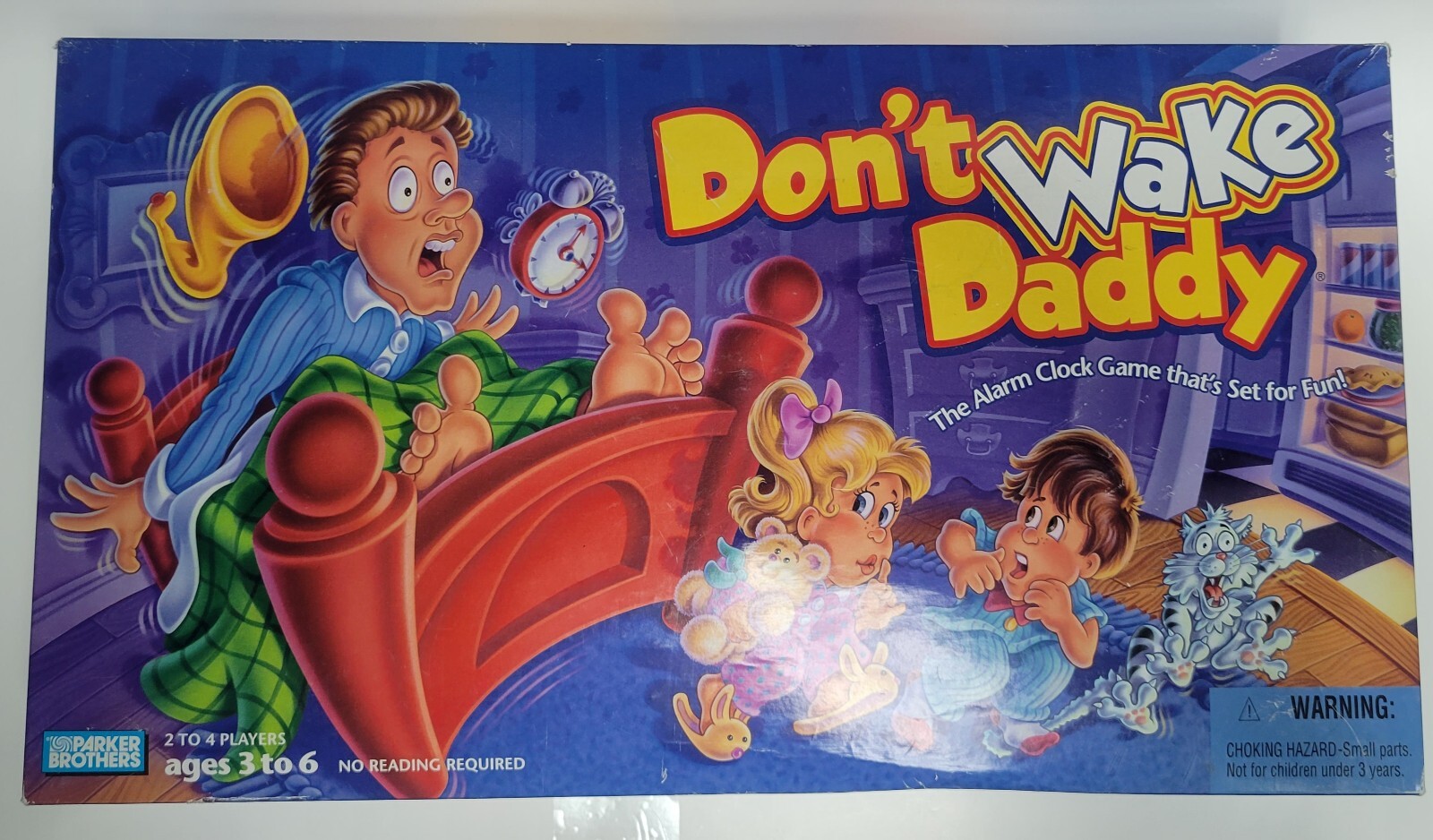 DON'T WAKE DADDY Board Game Parker Brothers 1992,1997 ALL PIECES