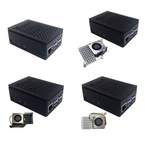 Optional Official Heatsink Fan Cooling Box for RPI5 Board CASE Enclosure
