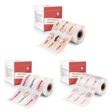 35 15 mm Sticker Name Label Self-Adhesive Paper for Phomemo M110/M200 Printer