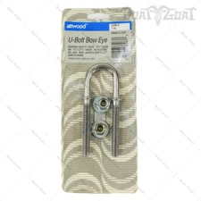 Attwood U-Bolt Bow Eye - Stainless - 1-1/16" I.D. - 3/8" Dia. - 3396-3 - #76 
