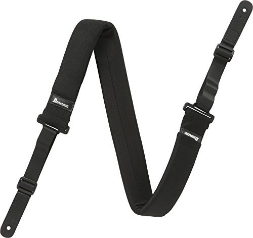 Ibanez Guitar Bass Strap POWERPAD GSF50-BK Black for Acoustic Electric