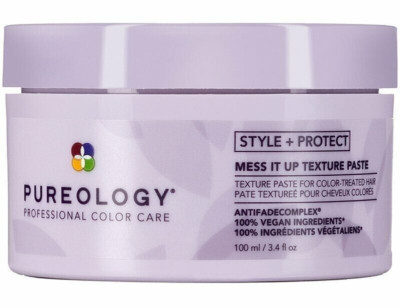 PUREOLOGY STYLE + PROTECT MESS IT UP TEXTUE PASTE 3.4 oz / NEW 2024