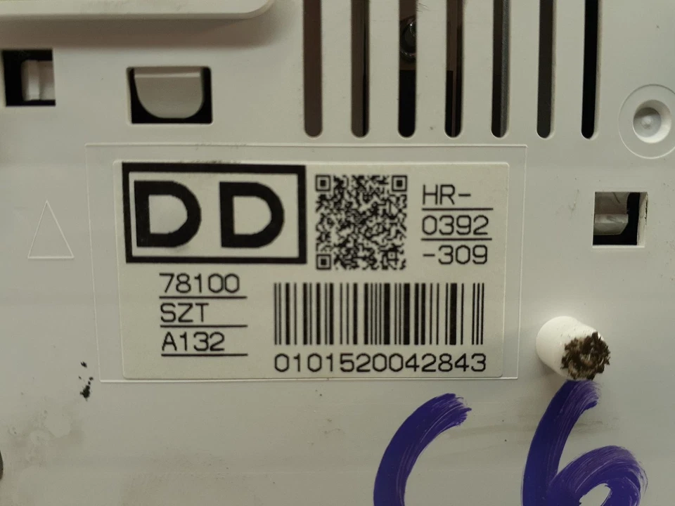 Medidor de velocímetro usado se adapta a: Honda Cr-z Cluster 2015 MPH mercado de EE. UU. grado CVT Foto 3 de 4