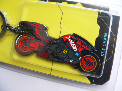 k.shop⭐︎ Cyberpunk 2077 Keychain Jinx Hayabusa Metal Gamer Gift Video Game
