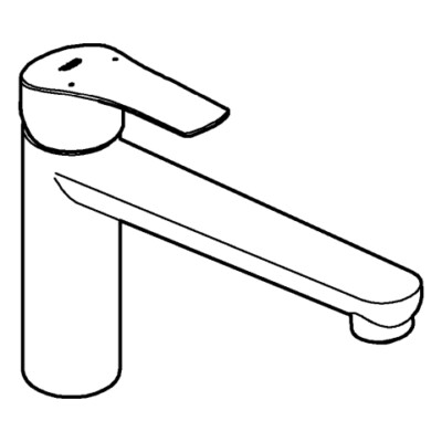 GROHE basin Mixer Eurosmart 30463 304632430 matt black