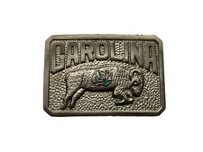 Very Rare! Vintage North Carolina College Belt Buckle, Hamlin Belt Co