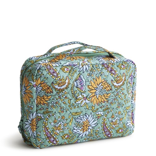 Vera Bradley Women's Premium Cotton Hanging Travel Organizer Accessory Gemsto...