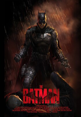 The Batman (2022) Movie Film POSTER Plakat #133