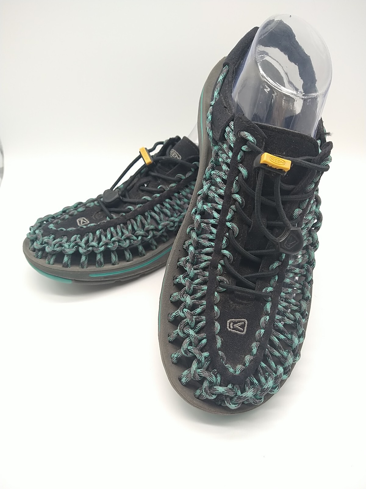 Sandali donna Keen Uneek Paracord corda bungee nero acqua euro 40 adatti a US 9 5