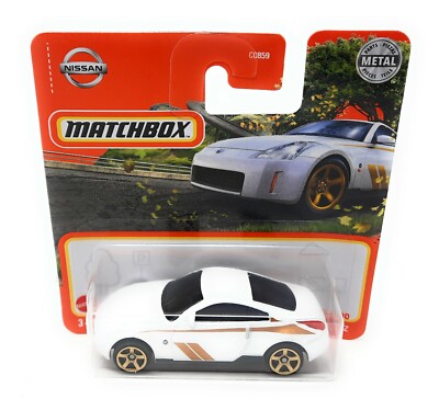 Matchbox No 75 Nissan 350Z 2003 weiß International Card MBX Superfast 2021