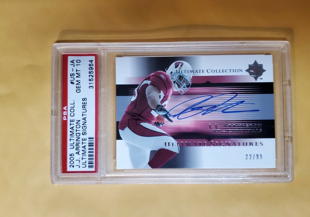 JJ Arrington Ultimate Collection Ultimate Signatures #USJA Ultimate Signatures