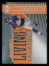 2020 Panini Illusions Living Legends Orange #20 Eli Manning