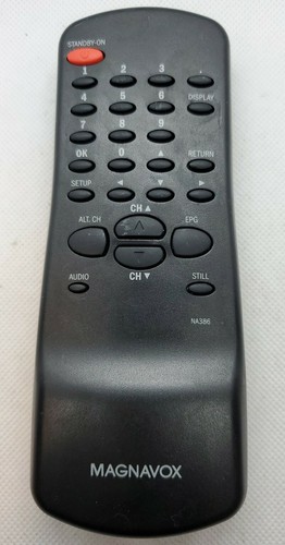 Original MAGNAVOX NA386UD Remote Control TB100HW9 TB100MW9 TB110MW9 TB110MW9A