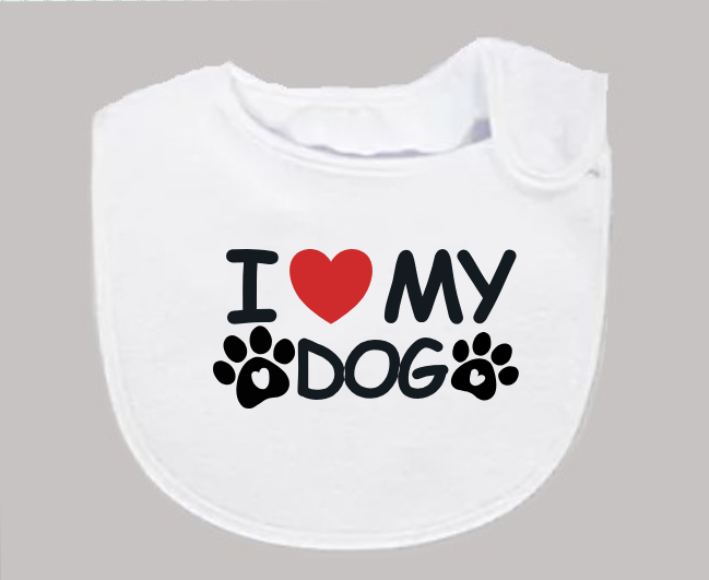 SAOLA I Love PET CAT DOG Famiglia articoli singoli bavaglino calzini guantini festa del papà