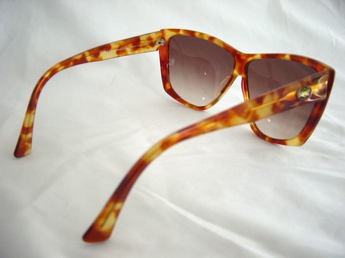 Fratelli Lozza Dama Style Kokomo Tortiose Square 1980's Sunglasses NWOT - Bild 8 von 12