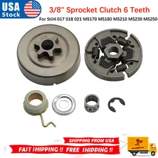 6*/set 3/8" Sprocket Clutch 6Teeth For Stihl 017 018 021 MS170 MS180 MS210 MS230