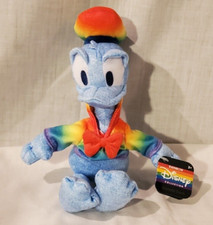 Donald Duck Rainbow Disney Collection Plush NWT