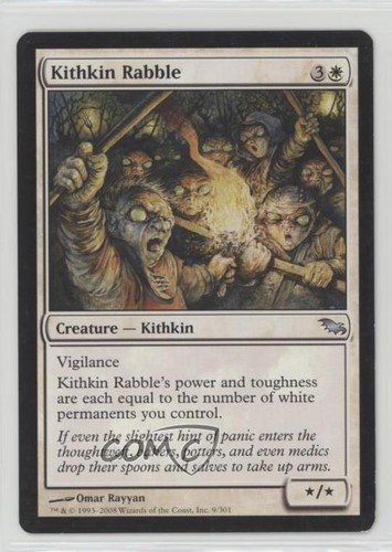 Kithkin Rabble Magic: Shadowmoor #9 2008 0l2