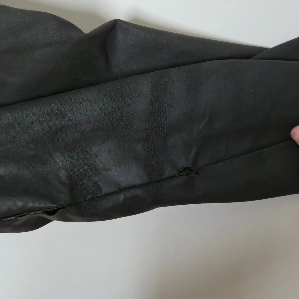 Kakadu Traders Australia Waxed Cotton Motorcycle Jacket Men's Size M 80s 1989 - Image 4 of 4