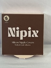 Nipix Silicon Nipple Covers 100 Medical Grade Adhesive - 1 Pair 3"x3"