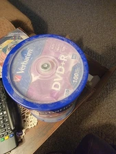 Verbatim Life Series DVD+R 4.7GB 16X Recordable Blank Disc 100 Pack Spindle