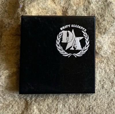 Mega Bloks DA Drift Association Brick Plate. Decal. Used