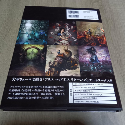 THE ART OF Alice Madness Returns Illustrations Art Book Japanese