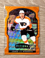 2020-21 Upper Deck Allure Hockey #517 James Van Riemsdyk Orange Slice DIE CUT!