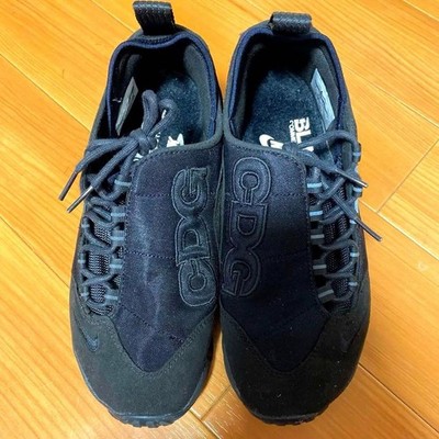NIKE x CDG COMME des GARCONS Air Footscape NM Black US Rare Sneaker