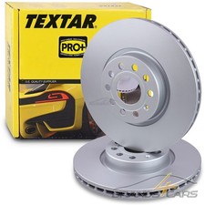 TEXTAR 2x BREMSSCHEIBE VORNE FÜR AUDI A3 8V SEAT LEON 5F SKODA KAROQ KODIAQ