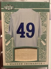 WARREN CROMARTIE 2025 LEAF LUMBER Emerald Edition 3/4 BAT RELIC MONTREAL EXPOS