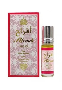 Ahsan Afraah Concentré rouleau d'huile de parfum sur Attar 8ml (BUY 2 GET 1 FREE)