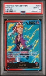 One Piece EB02 Marco (SP) Special Gold Leader OP08-002