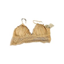 Abercrombie and Fitch Pale Pink Lace Bralette Size XL removable pads