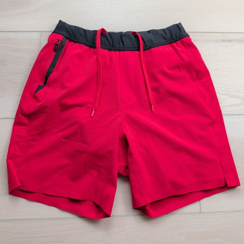 Ten Thousand Interval Shorts Mens Small Red Athletic Lined 7 ...
