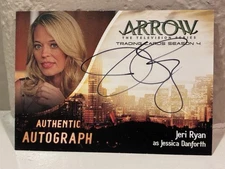 2017 Green Arrow Season 4 JERI RYAN As Jessica Danforth Autograph Auto