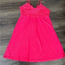 Elegant Pink Lace Nightgown