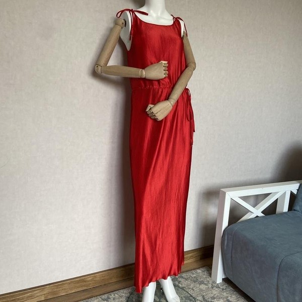Women Charnos Dress Red Polyester 38 / M / 46