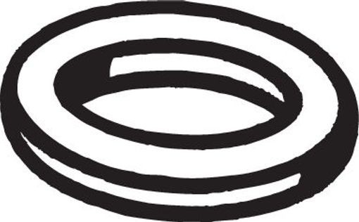 Fits BOSAL 256-282 MUFFLER RING 62x74mm, MAZDA, TOYOTA
