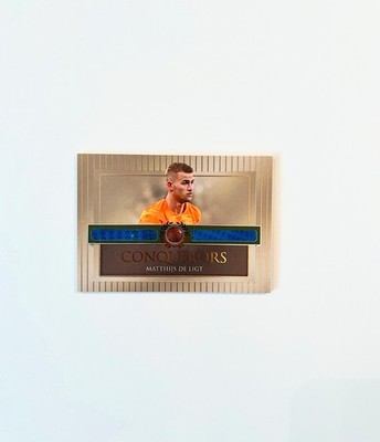 2024 Futera Unique Nostalgia Matthijs De Light Conquerors Game-Worn Patch /25