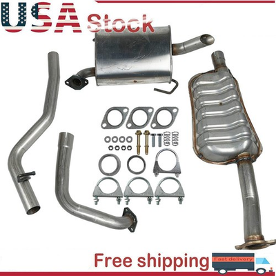 #ad For Subaru Outback 2.5L 2010 2017 Extension Muffler Pipe Rear Muffler System $272.99