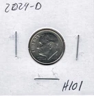 2024 D Roosevelt Dime H101 !!!Free Shipping!!!