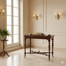 Antiker Viktorianischer Spieltisch Mahagoni England des XIX Jhs Originell